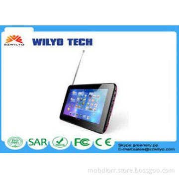 WTV507 7 Inch Android Tablet Mt8312 8G 5Mp Wifi Dvb-t2 Digi
